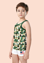 Soft Cotton Gym Vests for Boys ( Pack of 2) |  Anti-Bacterial Chemical Free Kids Underwear | Ages 2-16Y