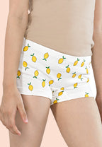 Soft Cotton Boxer Panties for Girls ( Pack of 3) |  Anti-Bacterial Chemical Free Kids Underwear | Ages 2-16Y