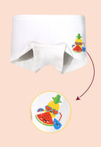 Soft Cotton Boxer Panties for Girls ( Pack of 3) |  Anti-Bacterial Chemical Free Kids Underwear | Ages 2-16Y