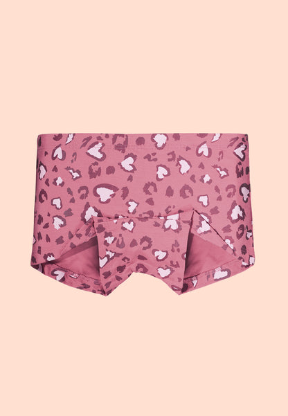 TRESNOVA Cotton Lycra Anti-microbial Finish & Smart Waistband Technology Unicorn Printed Soft Boxer PantiesPack of 3 - Green, Pink , Lavender