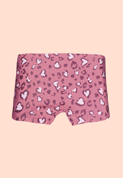 TRESNOVA Cotton Lycra Anti-microbial Finish & Smart Waistband Technology Unicorn Printed Soft Boxer PantiesPack of 3 - Green, Pink , Lavender