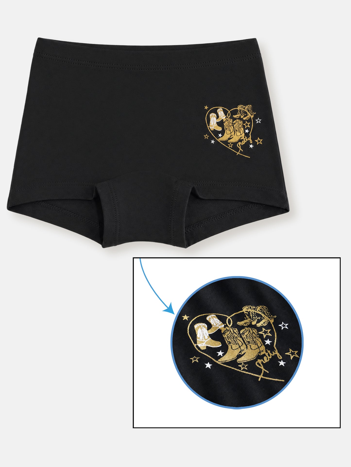 Super Soft Bamboo Boxer Panties Pack of 3