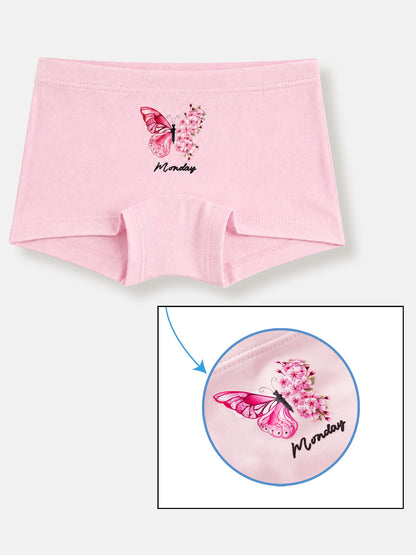 Pure Cotton Days of the Week Boxer Panties- Pack of 7