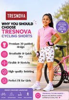 Soft Cotton Cycling Shorts for Girls ( Pack of 3) |  Anti-Bacterial Chemical Free Kids Innershorts | Ages 2-16Y