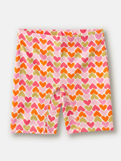 Soft Cotton Cycling shorts For Girls ( Pack of 3) | Anti-bacterial Kids Innershorts | Ages 2-16Y
