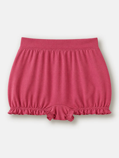 Soft Cotton Bloomer Panties For Girls ( Pack of 3) | Anti-Bacterial Kids Underwear | Ages 2-12Y Lycra Anti-microbial Finish & Smart Waistband Technology Heart Printed Soft Boxer PantiesPack of 3 - White, Red, Navy (Copy) (Copy) (Copy)