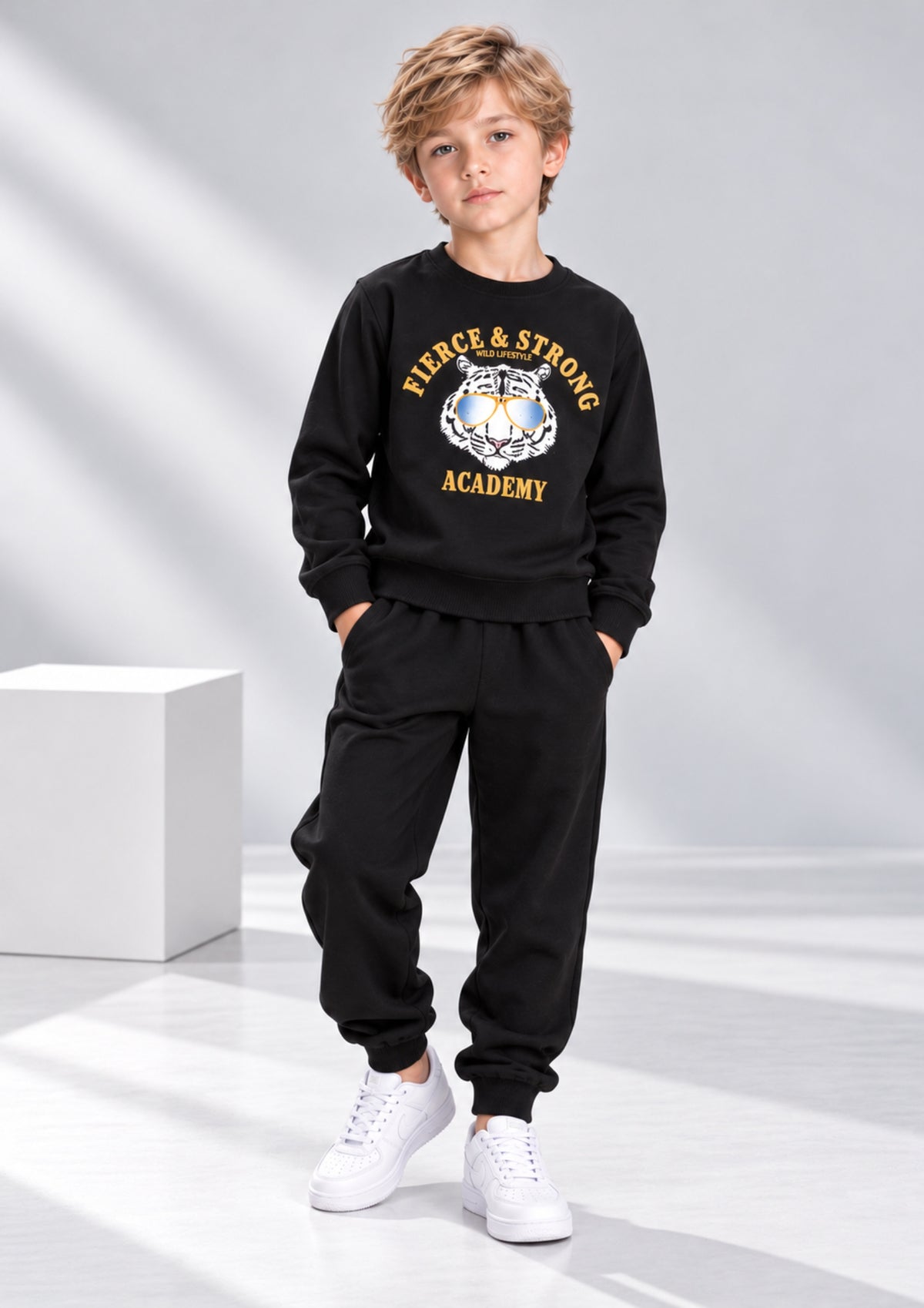 Soft Cotton Pyjama Set for Boys ( 1 Set) |  Anti-Bacterial Chemical Free Nightwear | Ages 2-16Y