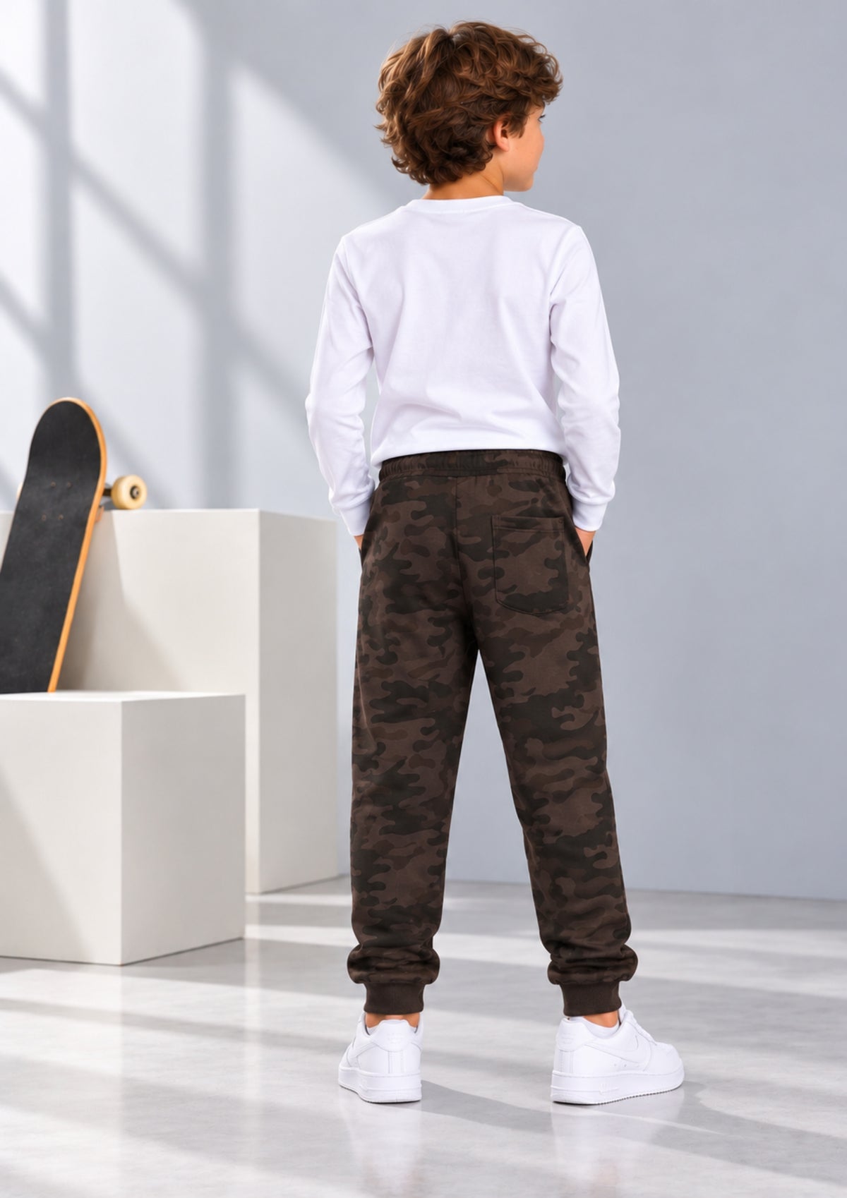 Soft Cotton Fashion Joggers for Boys |  Anti-Bacterial Chemical Free Outerwear | Ages 2-16Y