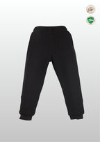 Graffiti Print Boys Joggers – Cotton Terry Lounge Pant-1 Pc, Black