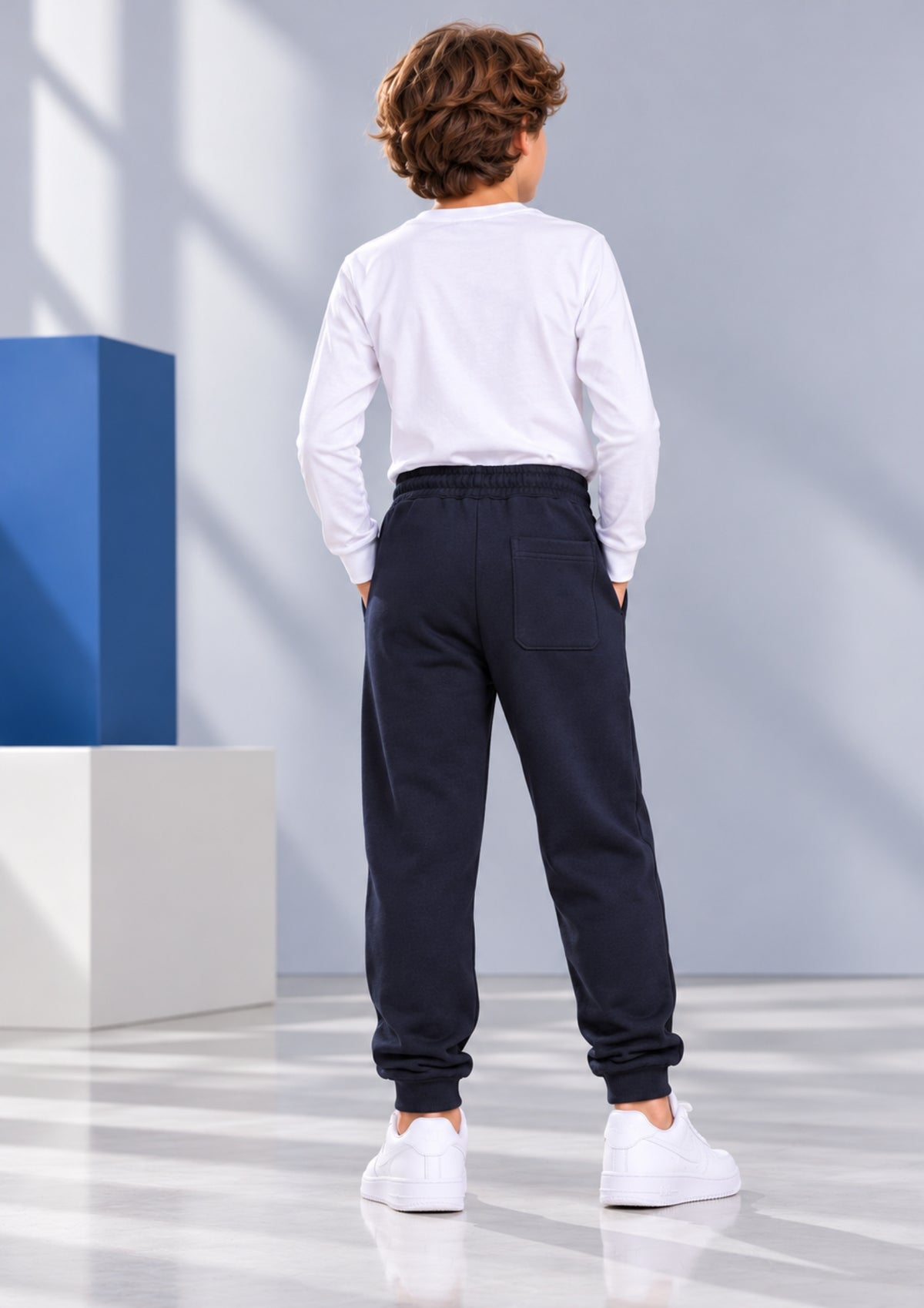 Soft Cotton Fashion Joggers for Boys |  Anti-Bacterial Chemical Free Outerwear | Ages 2-16Y