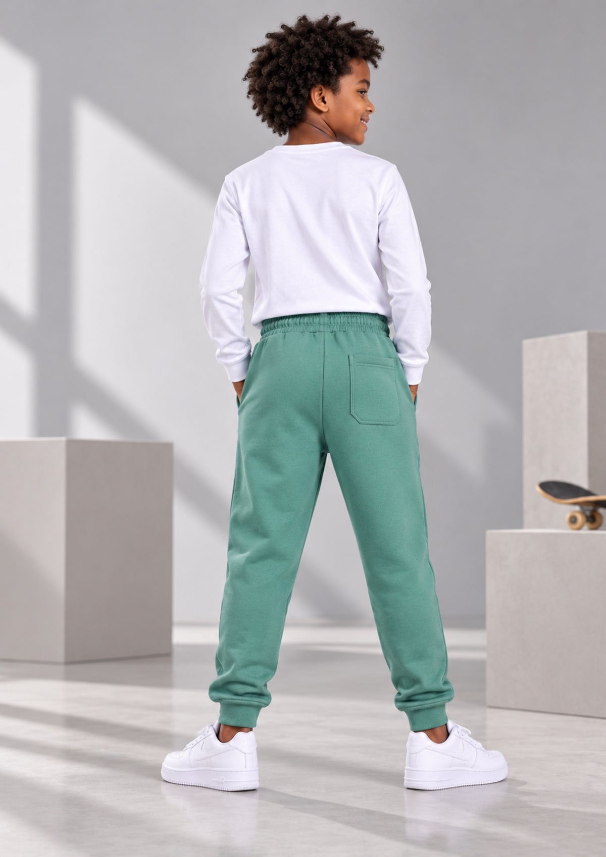 Soft Cotton Fashion Joggers for Boys |  Anti-Bacterial Chemical Free Outerwear | Ages 2-16Y