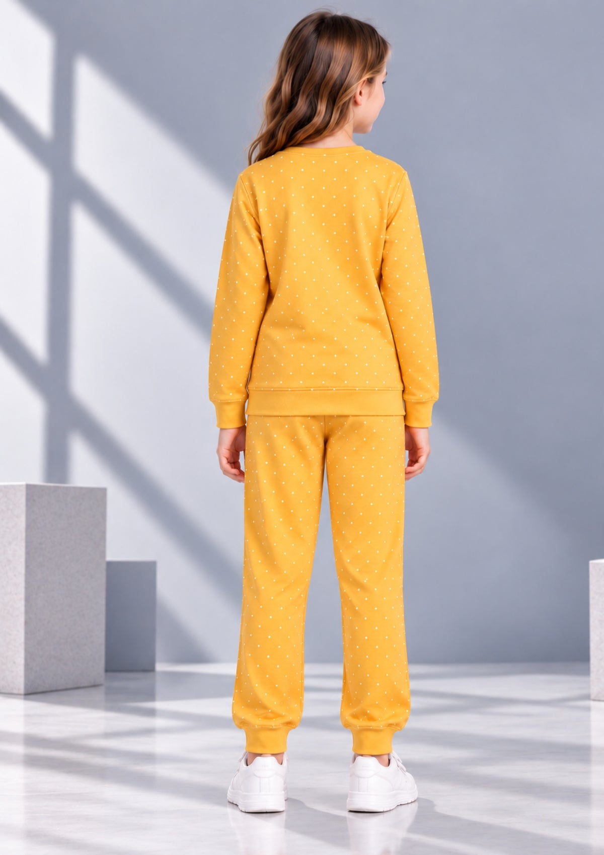 Soft Cotton Pyjama Set for Girls ( 1 Set) |  Anti-Bacterial Chemical Free Nightwear | Ages 2-16Y