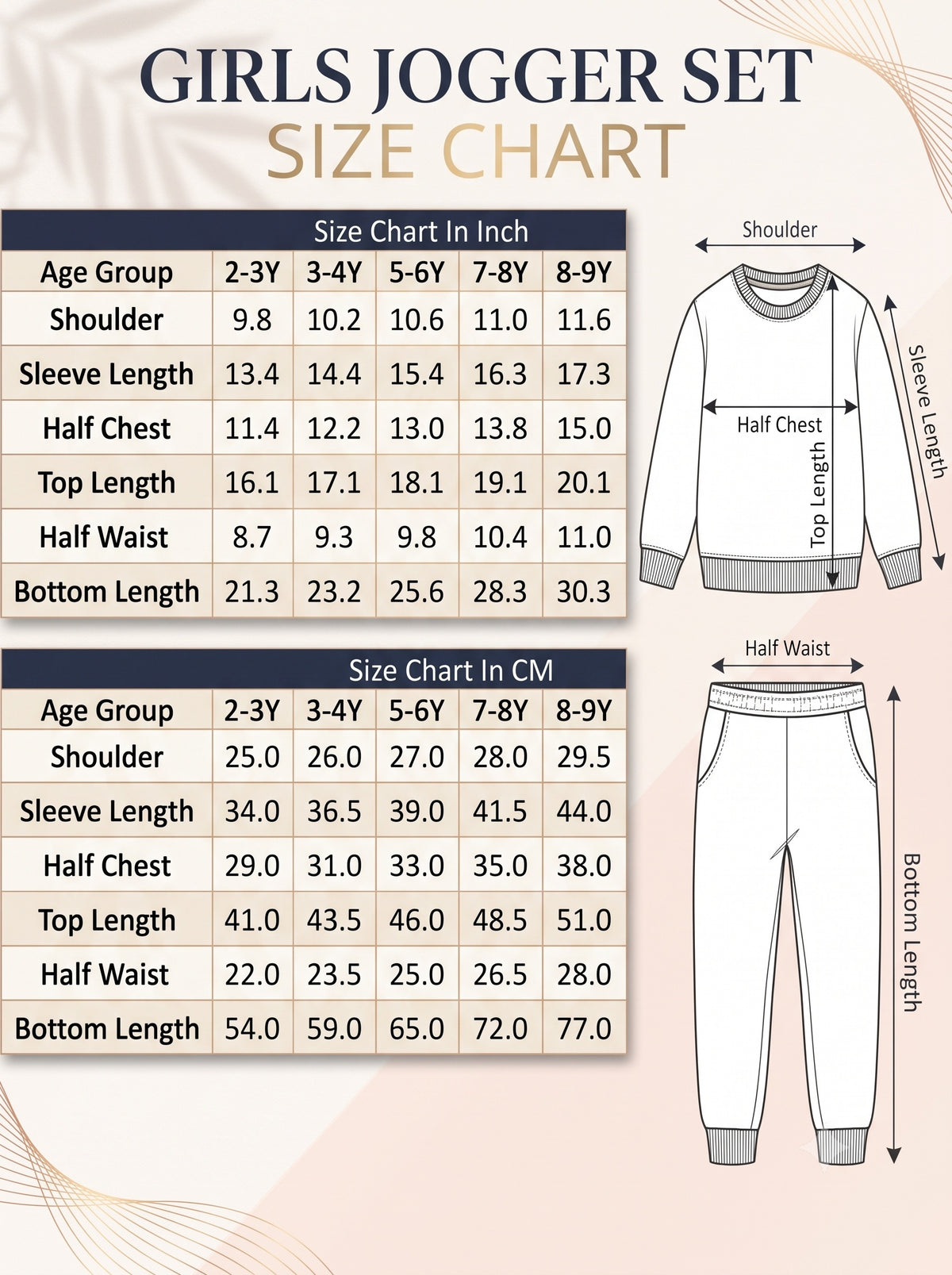 Soft Cotton Pyjama Set for Girls ( 1 Set) |  Anti-Bacterial Chemical Free Nightwear | Ages 2-16Y