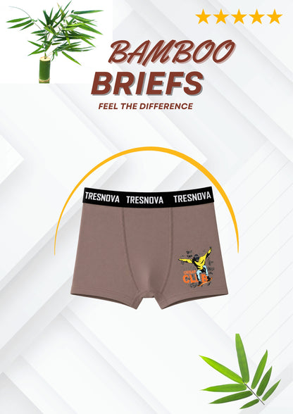 USA Print Boys Boxer Briefs – Pack of 6 (Bamboo)