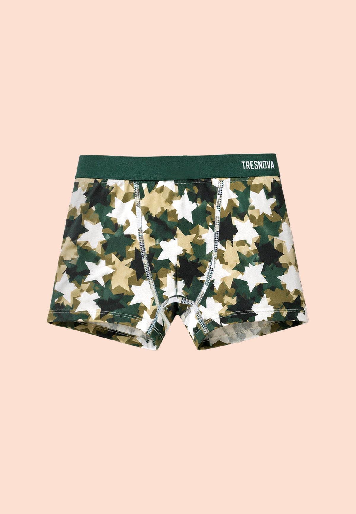 Camouflage Print Boys Boxer Briefs – Pack of 6 (Cotton Lycra)