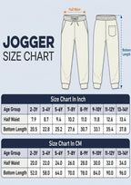 Camouflage Print Boys Joggers – Cotton Terry Lounge Pant -2 Pcs, Blue & Brown