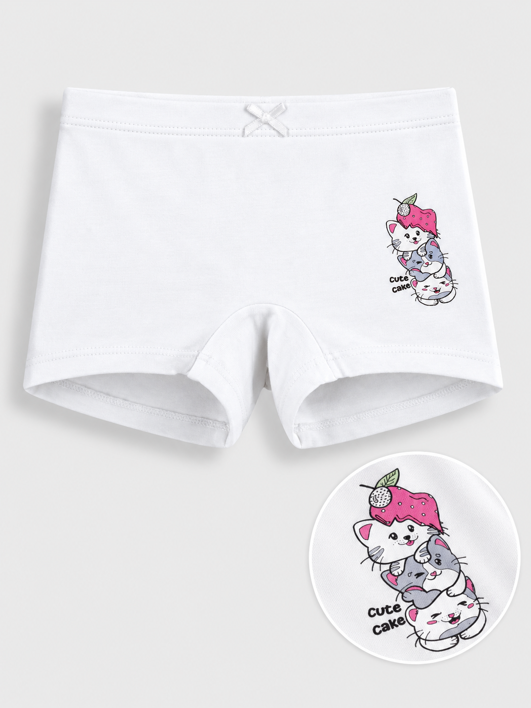 Unicorn Print Girls Boxer Briefs – Pack of 6 (Bamboo)