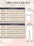 Unicorn & Bird Print Girls Tee & Jogger Co-ord Set – Pure Cotton, Set of 2 White &Teal Blue