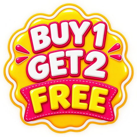 Buy 1 get 2 free